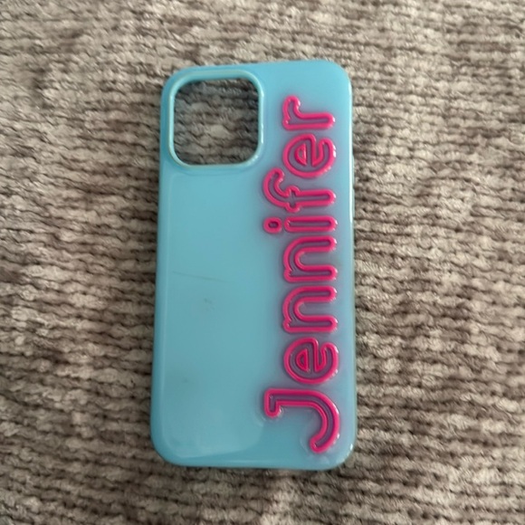 Baublebar personalized Jennifer I phone 14 pro max cover - Picture 1 of 2